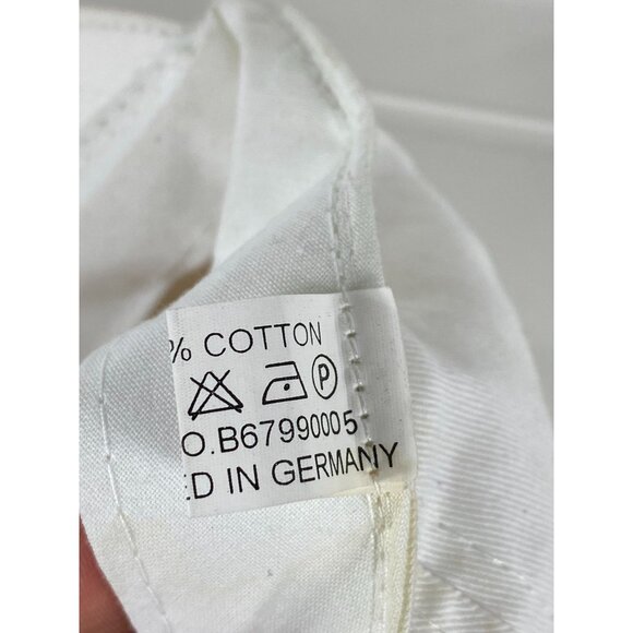 Vintage Mercedes Benz Logo Patch Snapback Hat Cap White F249 - Picture 5 of 8